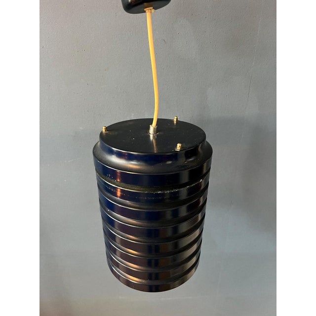 Metal Vintage Mid-Century Danish Pendant Lamp For Sale - Image 7 of 11