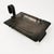 A heavy Brutalist-style study ashtray, made in Belgium in the 1960s. It is an example of post-war artistic metalwork and...