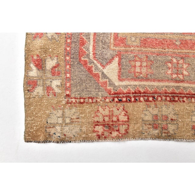 Textile Vintage Turkish Runner Rug in Wool For Sale - Image 7 of 13
