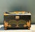 Vintage Crackle Finish Lounging Tiger Trunk For Sale - Image 12 of 12