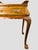 Chestnut 1970s Italian Wood Burl Wood Tea Table One Drawer For Sale - Image 8 of 16
