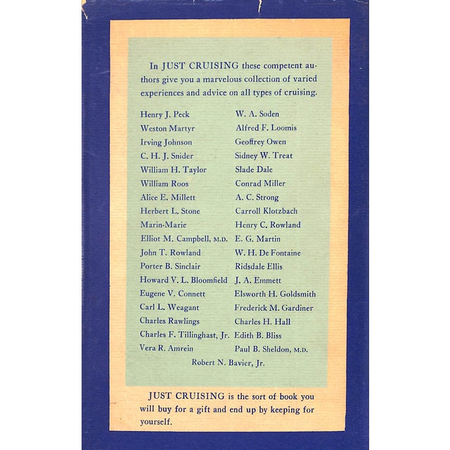 Traditional "Just Cruising" 1949 Taylor, William H. [Edited By] For Sale - Image 3 of 9