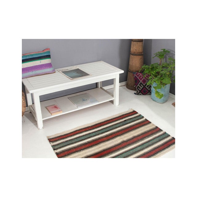 1960s Small Vintage Kilim Rug - 2`10" X 3`10" For Sale - Image 5 of 6