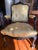 French Antique Upholstered Louis XV Armchairs - a Pair For Sale - Image 3 of 11