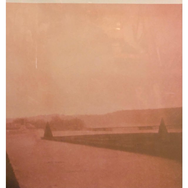 Modern David Aschkenas, Large Vintage Photograph Polaroid Transfer Photo Print Gardens Versailles Paris, 1996 For Sale - Image 3 of 6