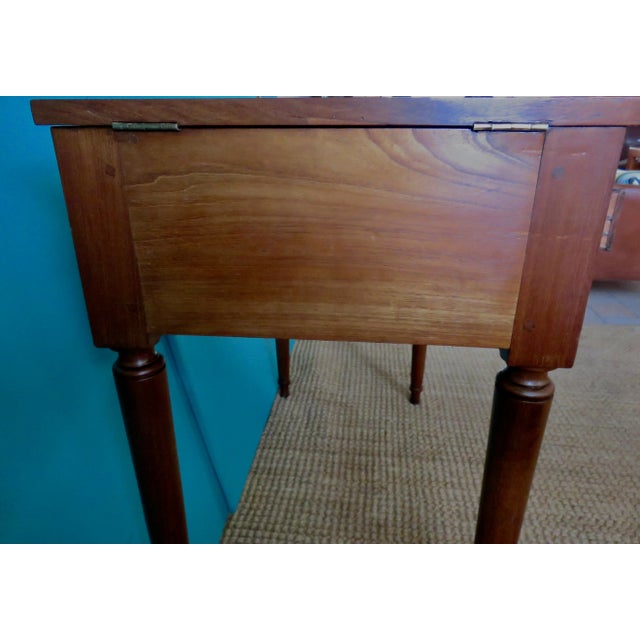 French Solid Cherry Console Table, 1770s For Sale - Image 12 of 14