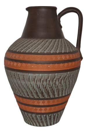 Mid-Century German Handmade Ceramic Vase, 1960s