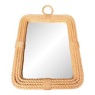 Jeffan International Natural Jute Mirror For Sale
