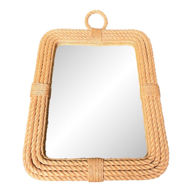 Jeffan International Natural Jute Mirror For Sale