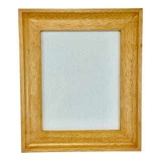 Vintage Arts & Crafts Boho Chic Farmhouse Fruit Wood Picture Frame. For Sale