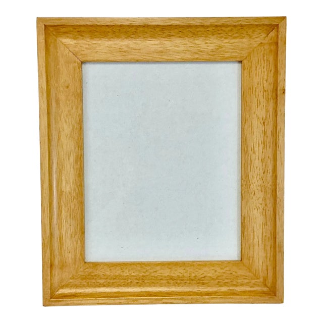 Vintage Arts & Crafts Boho Chic Farmhouse Fruit Wood Picture Frame. For Sale
