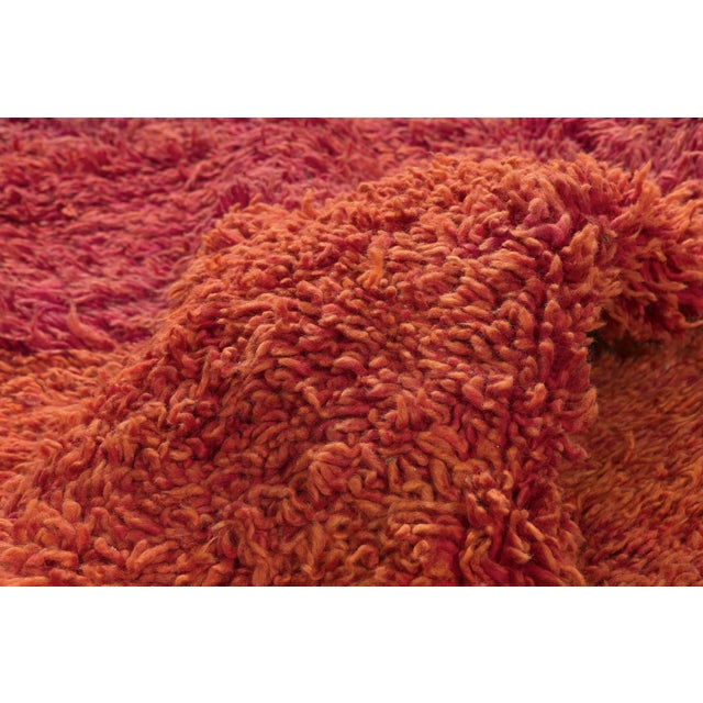 Vintage Beni Mrirt Moroccan Rug, 07'02 X 09'06 For Sale In Dallas - Image 6 of 10