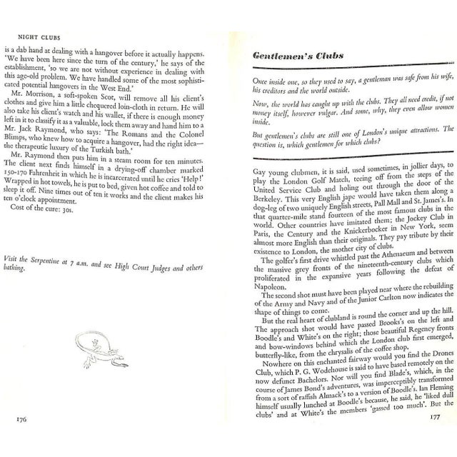 Paper "The New London Spy: A Discreet Guide to the City's Pleasures" 1967 Davies, Hunter For Sale - Image 7 of 11