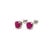 Metal Natural Ruby Stud Earrings 14k Gold 1.91 TCW 1.28 Grams Certified For Sale - Image 7 of 11
