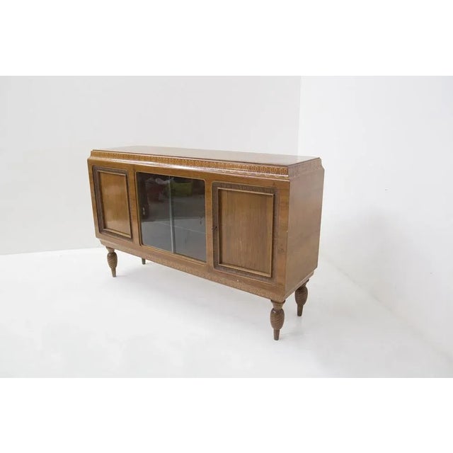 Mid-Century Wooden Sideboard from Valzania, 1950s For Sale - Image 9 of 11