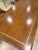 French Walnut Writing Table/Desk With Gilt Accents For Sale In Los Angeles - Image 6 of 15