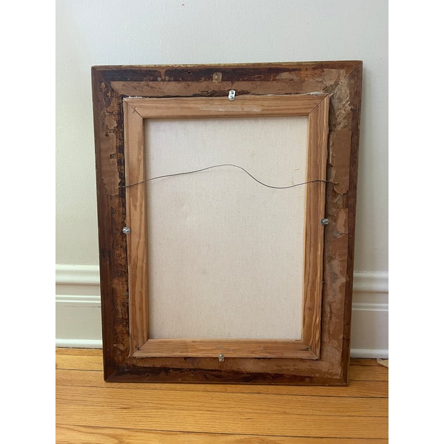 1970s Vintage Nude Painting on Canvas, Framed For Sale In Chicago - Image 6 of 10