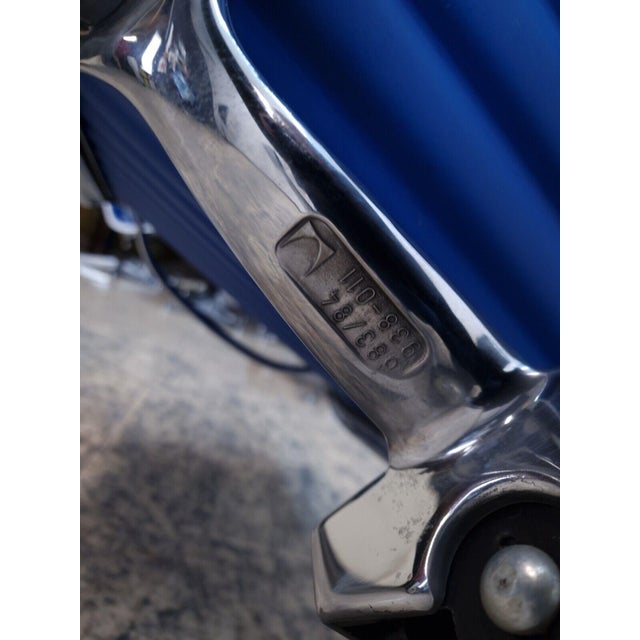 Set of Ea 124 & Ea 125 Armchair & Ottoman in Leather by Eames for Herman Miller For Sale - Image 12 of 13