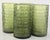 Vintage Avocado Brick Tumblers- Set of Four For Sale - Image 13 of 13