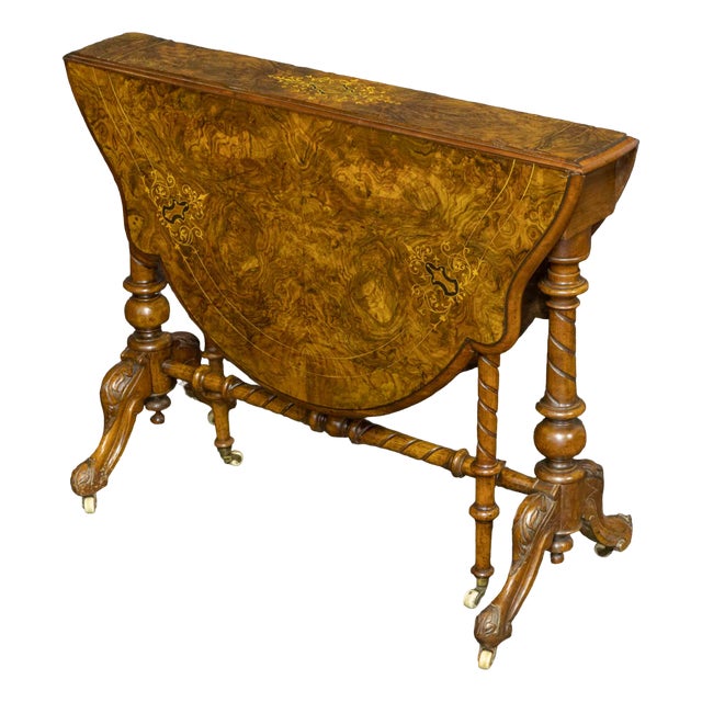 Victorian Sutherland Side Table For Sale