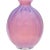 Murano Barovier Toso Vintage Pink Opalescent Italian Art Glass Paneled Surface Decorative Flower Vase For Sale - Image 10 of 10