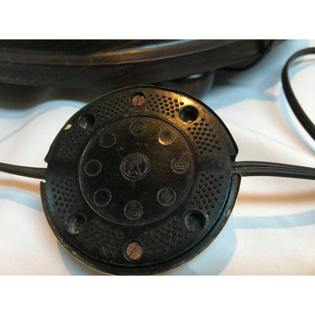 1940s Wooden Spiral Floor Lamp, 1940s For Sale - Image 5 of 18