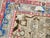 Royal Blue Galerie Shabab Collection Mid-Century Persian Folk Rug With Cerulean Blue, Grey, Pink, and White Tones For Sale - Image 8 of 10