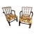 Pair of Late 19th-Early 20th Century Georgian Mahogany Childrens Armchairs For Sale