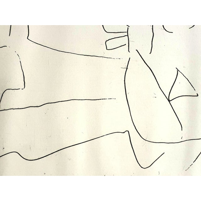 André Lanskoy - Composition - Original Etching 1960 For Sale - Image 3 of 7