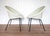 Mid-Century Modern Bauhaus Satellite Cocktail Lounge Chairs in Wicker and Steel by Lloyd Loom for Lusty, 1950s, Set of 2 For Sale - Image 6 of 18