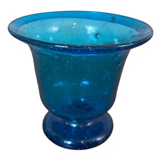 Vintage Blue Cup, 1940s For Sale