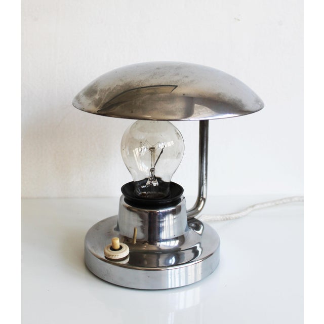 Contemporary Modernist Table Lamp from Napako, 1950s For Sale - Image 3 of 11