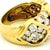 1990s Jose Hess 18k Gold 4.50 Carat Diamond Bombe Ring, Size 7 For Sale - Image 10 of 12