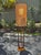 Mid-century modern ‘Cactus’ floor lamp with carved wood by Modeline. A sleek silhouette with a stunning base and hourglass...