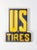 Vintage Us Tires Sign For Sale - Image 6 of 12