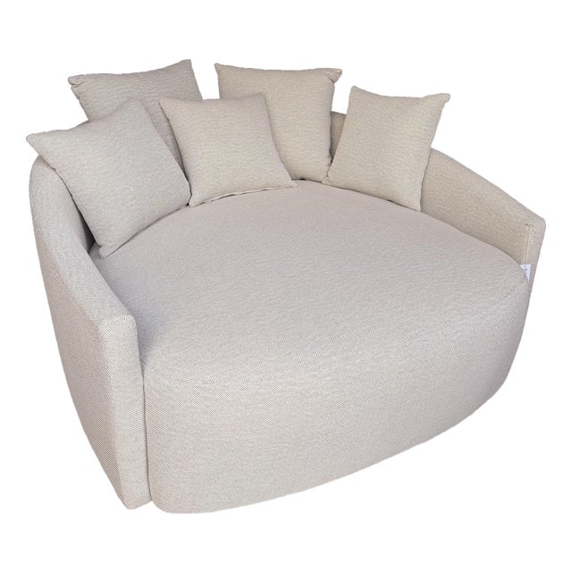 Four Hands Llc. Off White Lounger For Sale