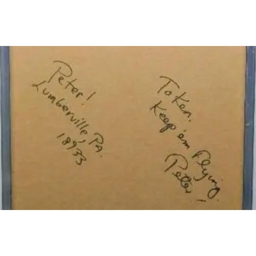 Vintage 1978 Peter Mulcahy Hand-Signed Aviation Satire Celebrate the whimsical side of flight with this original 1978...