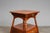 Antique Side Table in Wood and Brass For Sale - Image 10 of 18