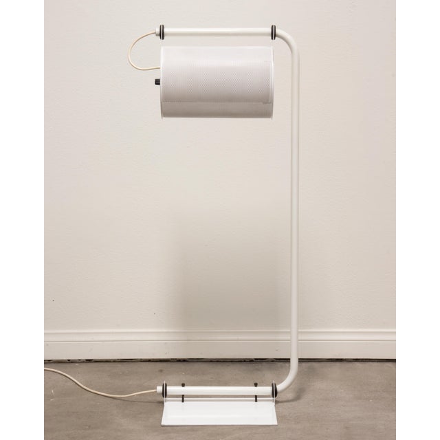 Metal Vintage Postmodern Floor Lamp by Ron Rezek For Sale - Image 7 of 9