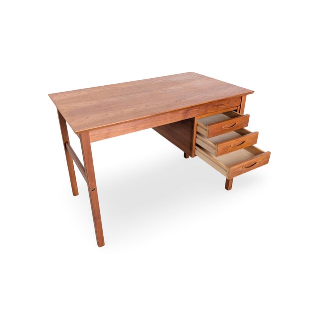 Vintage Danish Teak Desk, 1960s For Sale - Image 6 of 11