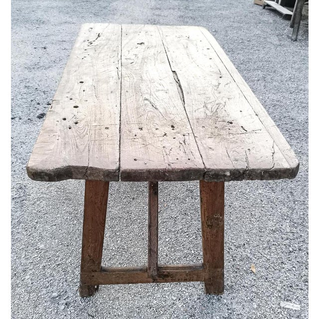 Rustic Wooden Table, 1900s For Sale - Image 17 of 18
