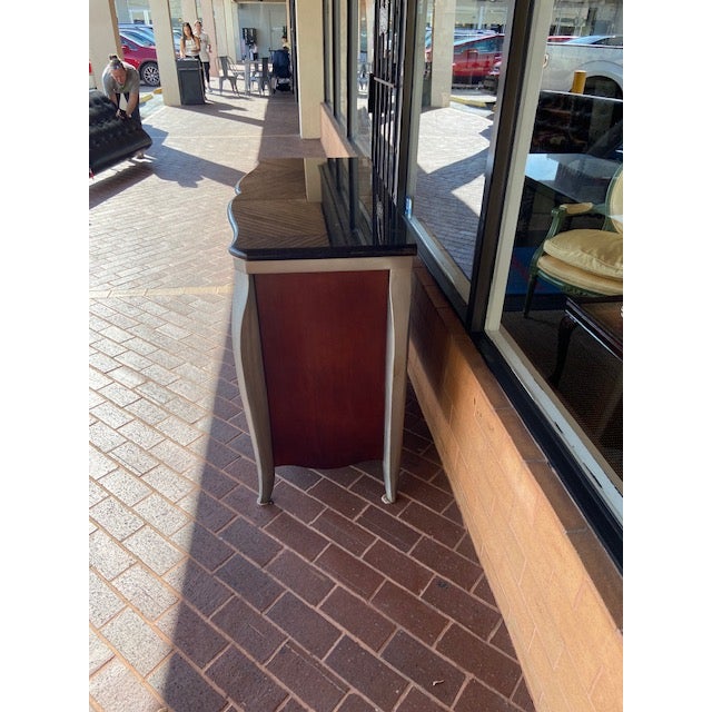 American 1980s Bernhardt Cabinet With Doors, Attributed For Sale - Image 3 of 7