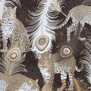 Matthew Williamson "Leopardo" Wallpaper For Sale