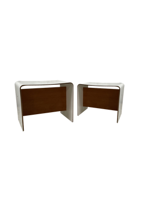 Negroni Nightstands by Pierre Guariche for for La Plagne, 1960s, Set of 2