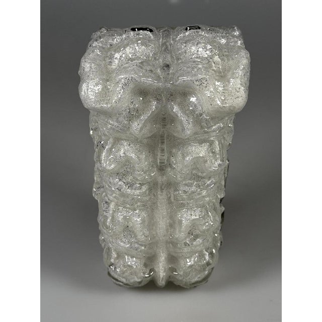 Space Age German Wall Sconce from Glashütte Limburg, 1970s For Sale - Image 6 of 18