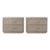 Restoration Hardware Kempton 36” Gray Oak 2-Drawer Nightstands – Pair For Sale