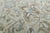 1970s 1970s Vintage Persian Handmade Wool Cotton Beige Blue Area Rug For Sale - Image 5 of 11