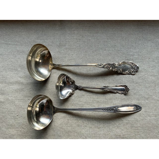 American Silverplate Ladle Collection - From Diplomatic Estate Service For Sale - Image 11 of 12