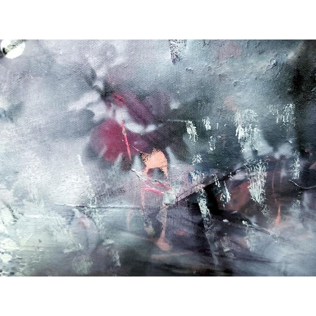 Ovidiu Kloska, Nocturnal Script of the Infinite, Acrylics on Canvas For Sale - Image 6 of 10