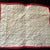 1970s Rare Handmade 1976 Bi-Centennial Window Pane Doll Quilt For Sale - Image 5 of 5